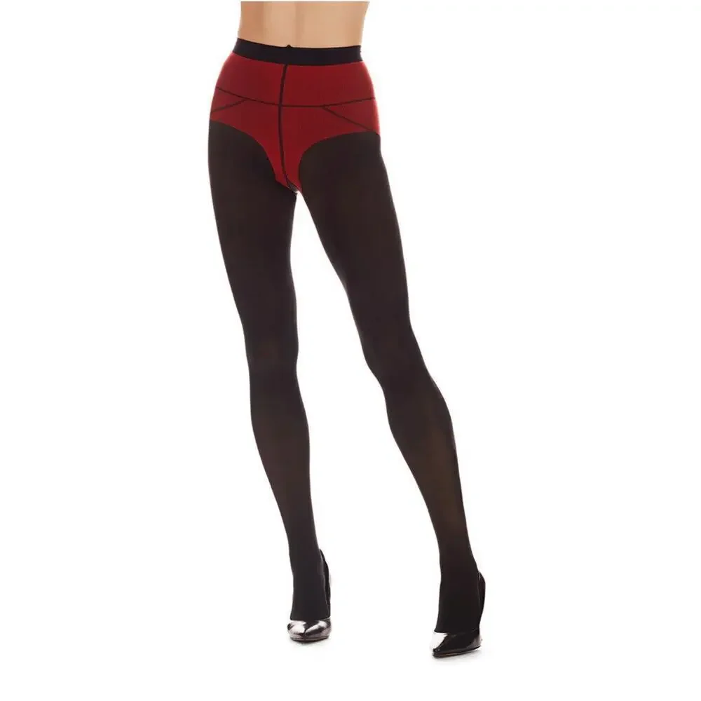 🦋B2G1🦋MeMOÍ LoveMoi Tie Me Up Faux Bow Opaque Tights | Lov303 |